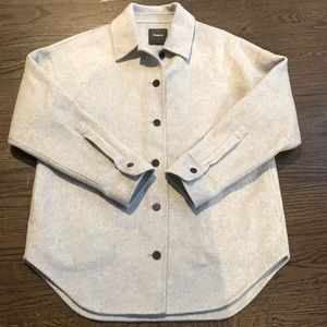 Oversized shacket- like new!